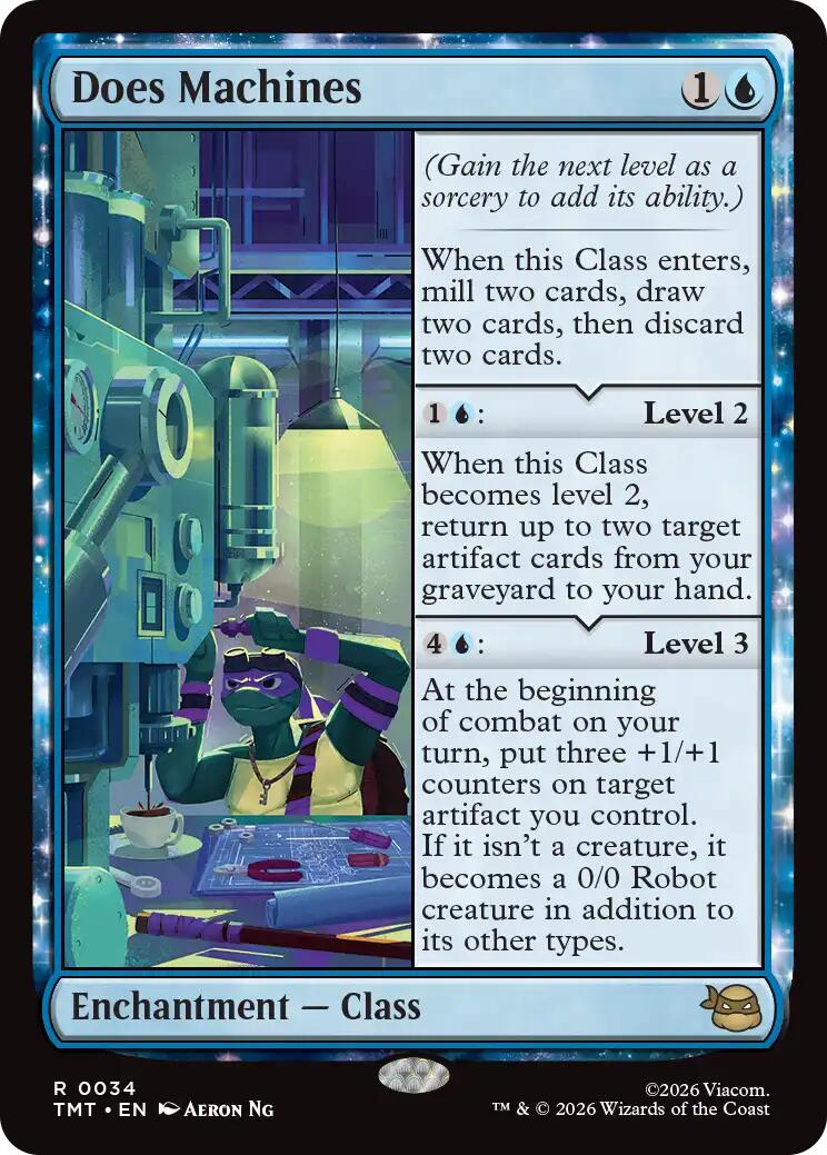 Does Machines [Teenage Mutant Ninja Turtles] | Cards and Coasters CA