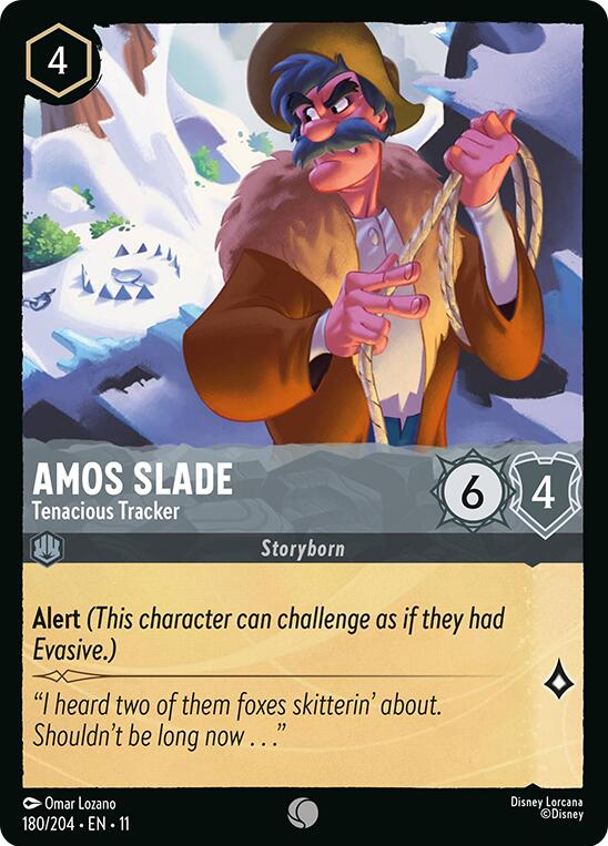 Amos Slade - Tenacious Tracker (180/204) [Winterspell] | Cards and Coasters CA