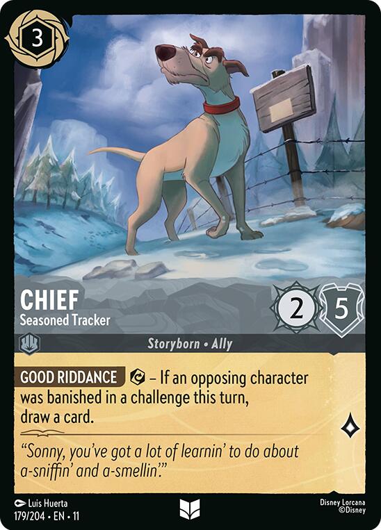 Chief - Seasoned Tracker (179/204) [Winterspell] | Cards and Coasters CA