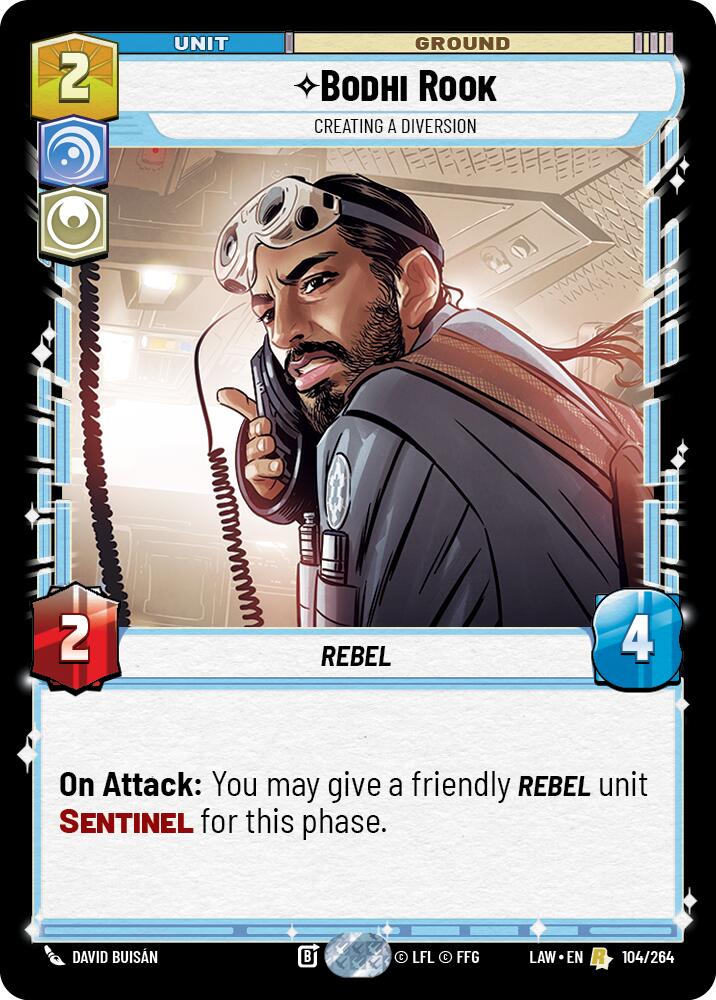 Bodhi Rook - Creating a Diversion (104/264) (104/264) [A Lawless Time] | Cards and Coasters CA