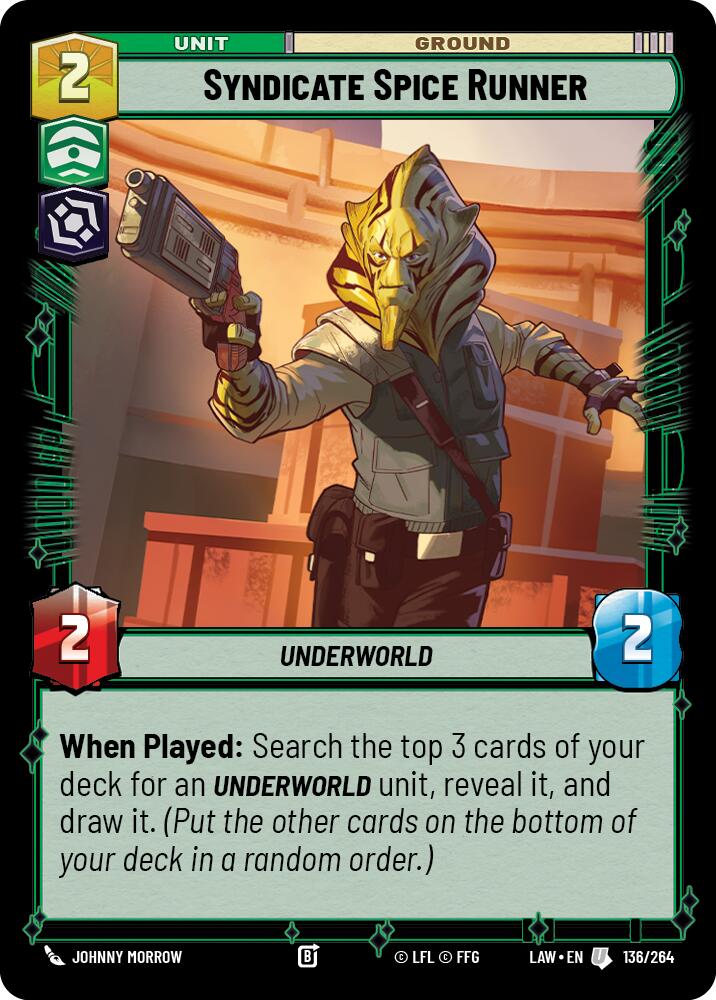 Syndicate Spice Runner (136/264) (136/264) [A Lawless Time] | Cards and Coasters CA