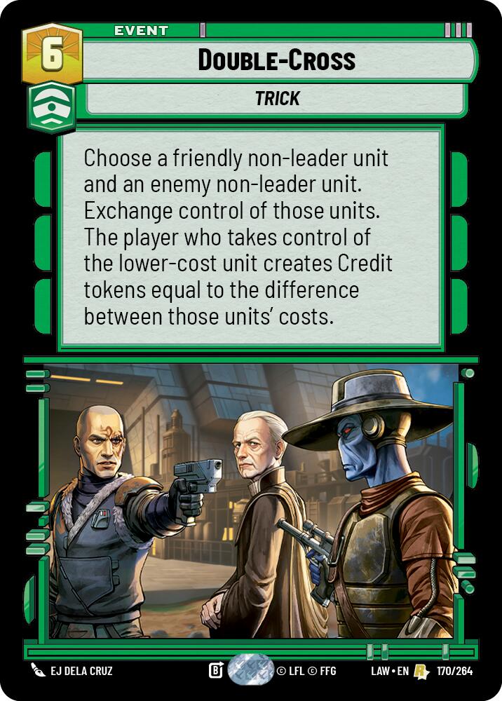 Double-Cross (170/264) (170/264) [A Lawless Time] | Cards and Coasters CA