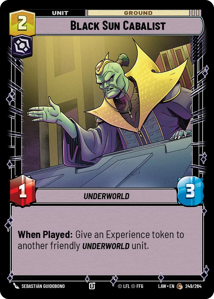 Black Sun Cabalist (249/264) (249/264) [A Lawless Time] | Cards and Coasters CA