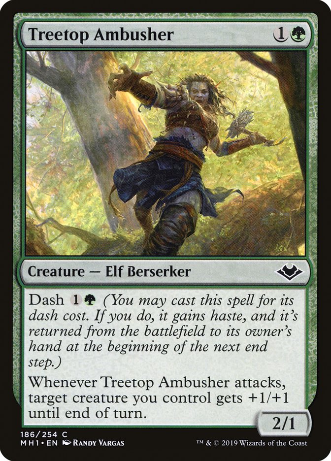 Treetop Ambusher [Modern Horizons] | Cards and Coasters CA