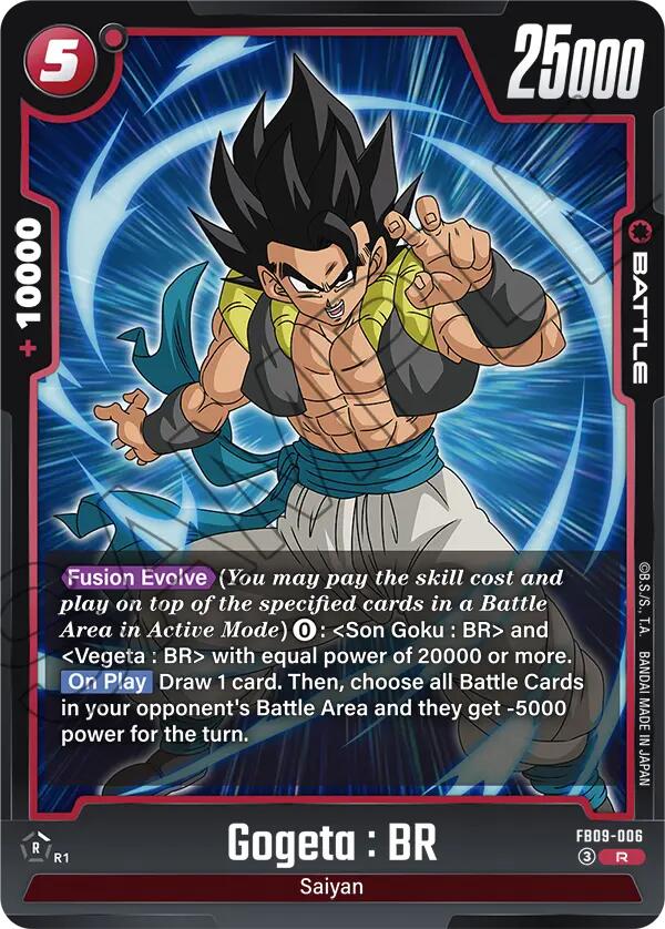 Gogeta : BR (FB09-006) [Dual Evolution] | Cards and Coasters CA