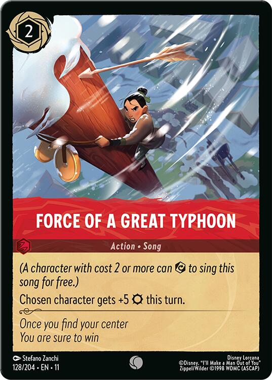 Force of a Great Typhoon (128/204) [Winterspell] | Cards and Coasters CA