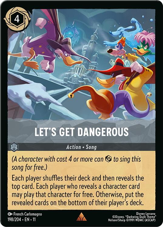 Let's Get Dangerous (198/204) [Winterspell] | Cards and Coasters CA