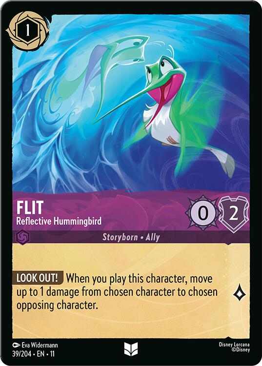 Flit - Reflective Hummingbird (39/204) [Winterspell] | Cards and Coasters CA
