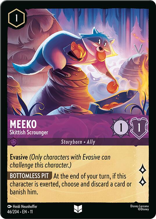 Meeko - Skittish Scrounger (46/204) [Winterspell] | Cards and Coasters CA
