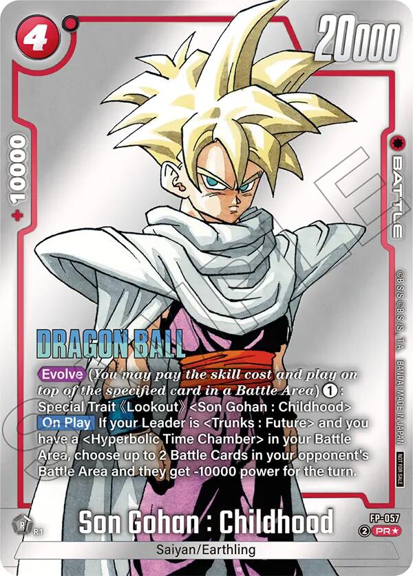Son Gohan : Childhood (FP-057) (Tournament Pack MANGA ver. SPECIAL) [Fusion World Tournament Cards] | Cards and Coasters CA