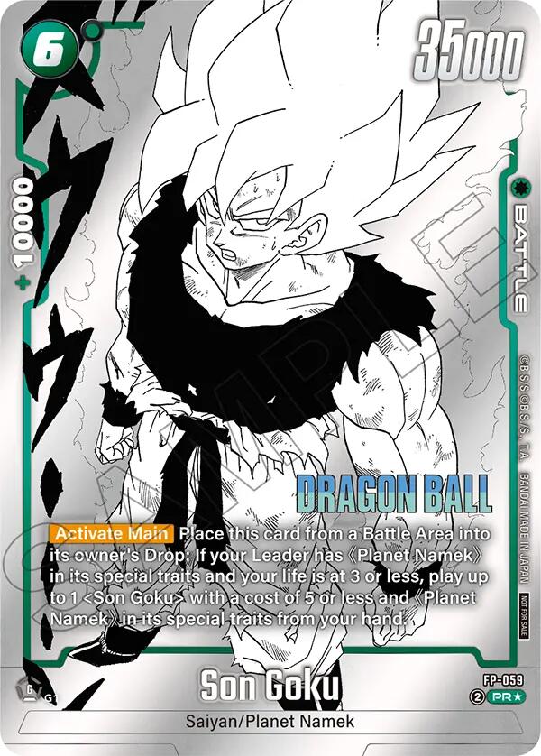 Son Goku (FP-059) (Tournament Pack MANGA ver. SPECIAL) [Fusion World Tournament Cards] | Cards and Coasters CA