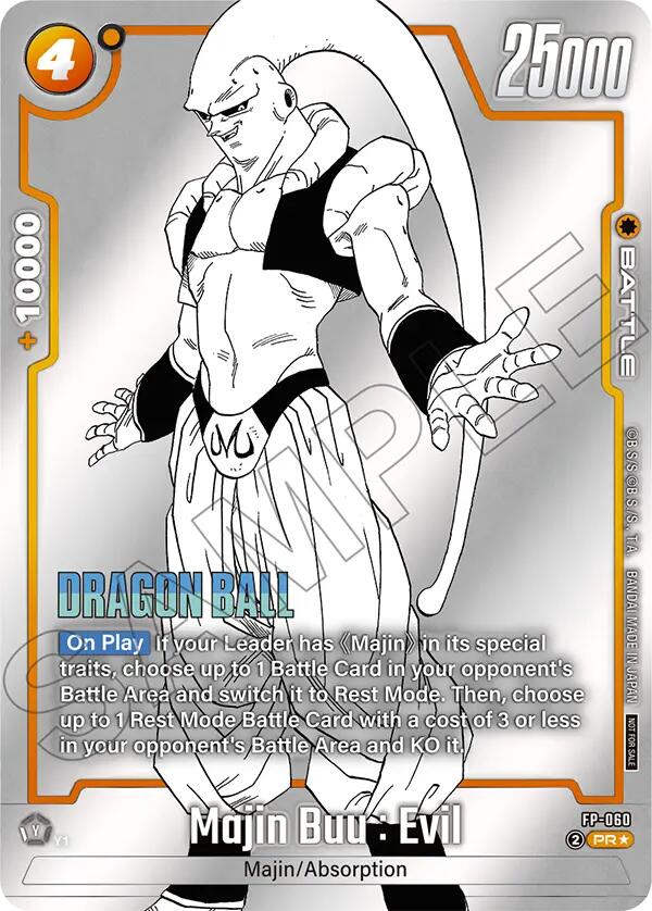 Majin Buu : Evil (FP-060) (Tournament Pack MANGA ver. SPECIAL) [Fusion World Tournament Cards] | Cards and Coasters CA