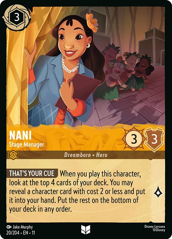 Nani - Stage Manager (20/204) [Winterspell] | Cards and Coasters CA