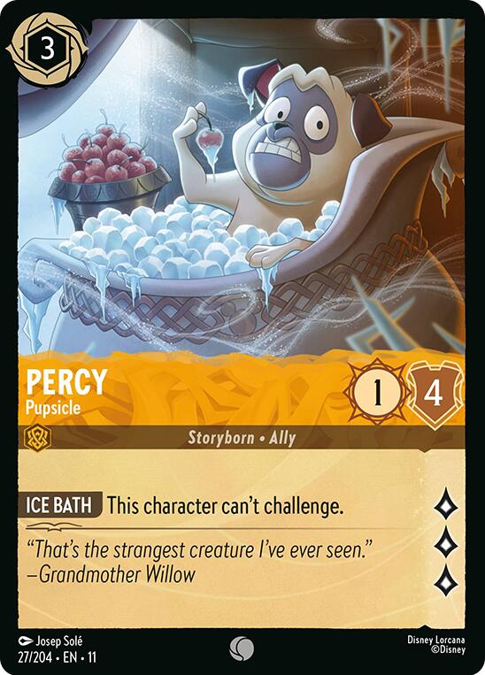 Percy - Pupsicle (27/204) [Winterspell] | Cards and Coasters CA