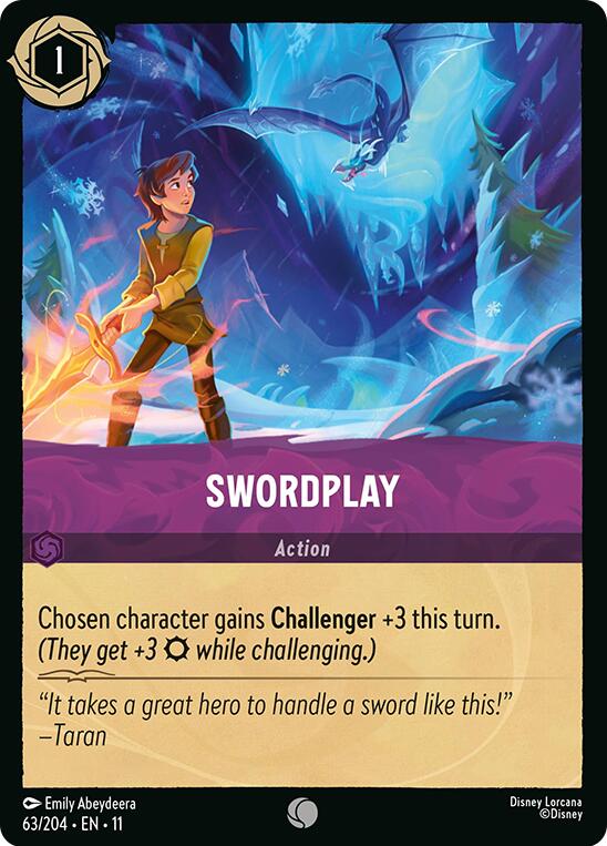 Swordplay (63/204) [Winterspell] | Cards and Coasters CA