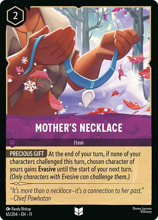 Mother's Necklace (65/204) [Winterspell] | Cards and Coasters CA