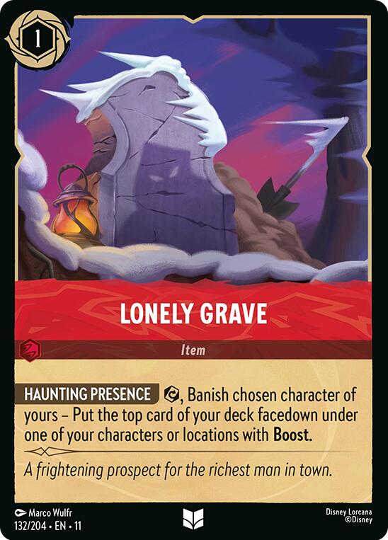 Lonely Grave (132/204) [Winterspell] | Cards and Coasters CA