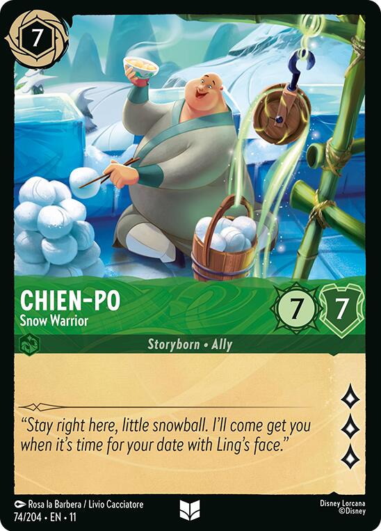 Chien-Po - Snow Warrior (74/204) [Winterspell] | Cards and Coasters CA