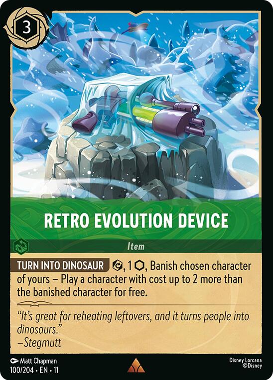 Retro Evolution Device (100/204) [Winterspell] | Cards and Coasters CA