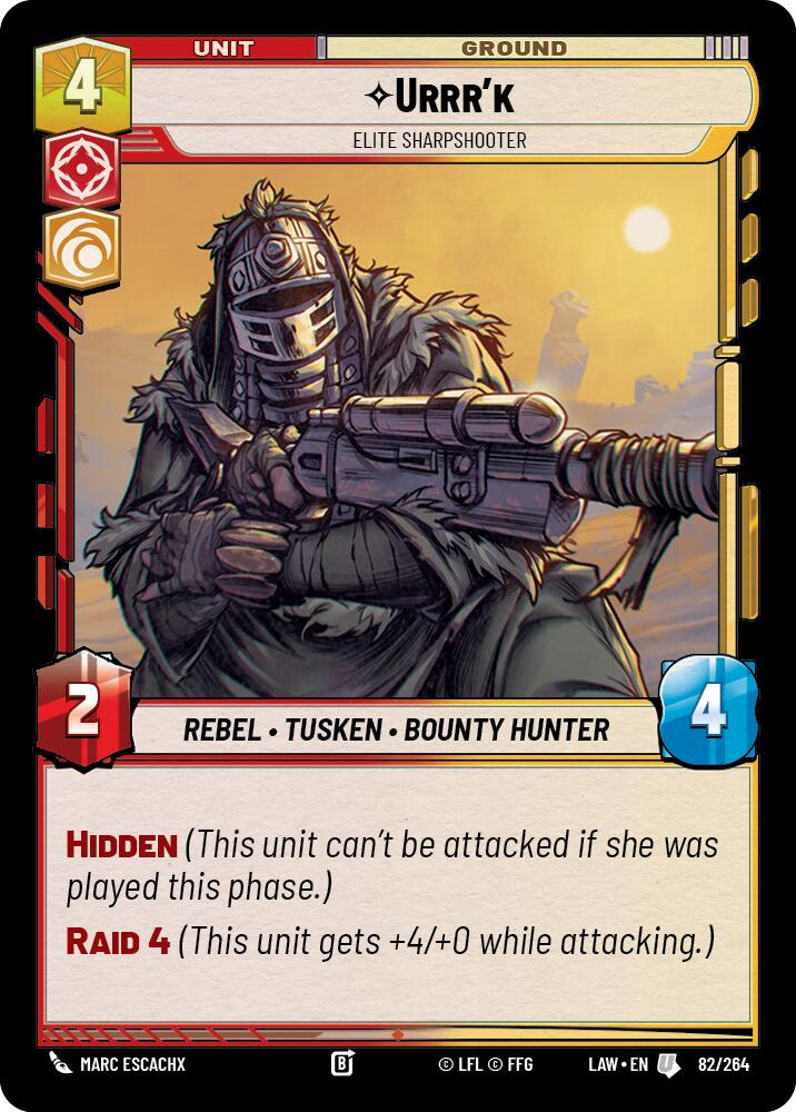 Urrr'k - Elite Sharpshooter (82/264) (82/264) [A Lawless Time] | Cards and Coasters CA