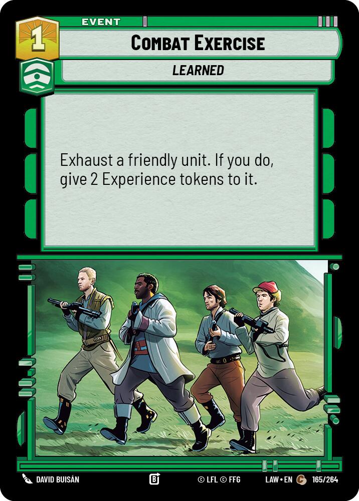 Combat Exercise (165/264) (165/264) [A Lawless Time] | Cards and Coasters CA