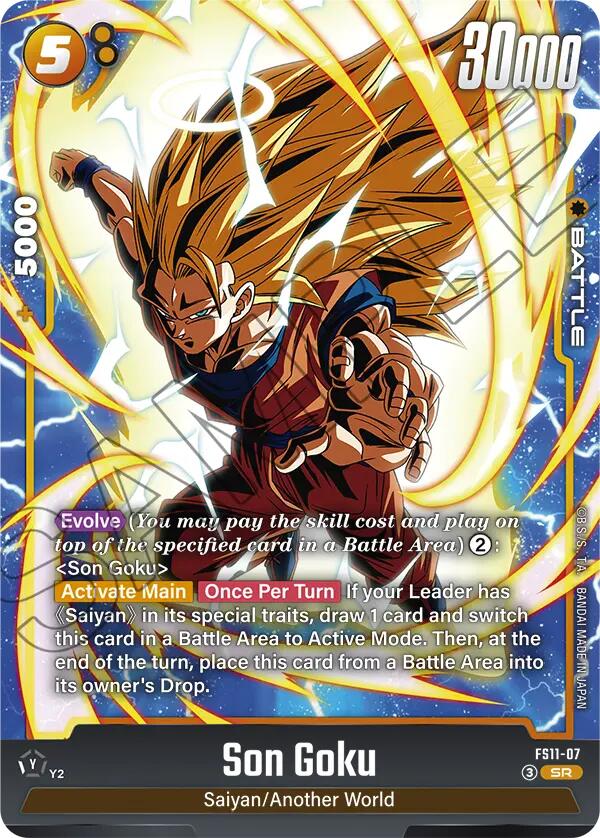 Son Goku (FS11-07) [Starter Deck EX: The Phase of Evolution] | Cards and Coasters CA