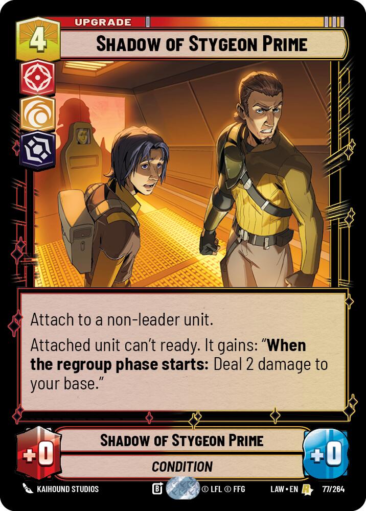 Shadow of Stygeon Prime (77/264) (77/264) [A Lawless Time] | Cards and Coasters CA