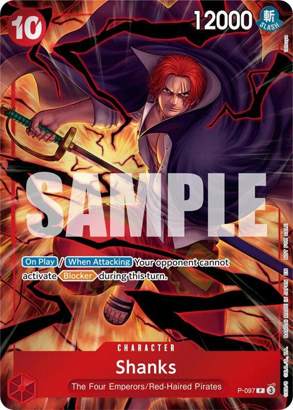 Shanks (Event Pack Vol. 8) [One Piece Promotion Cards] | Cards and Coasters CA