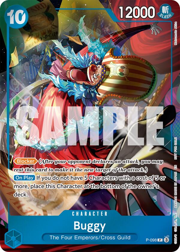 Buggy (Event Pack Vol. 8) [One Piece Promotion Cards] | Cards and Coasters CA