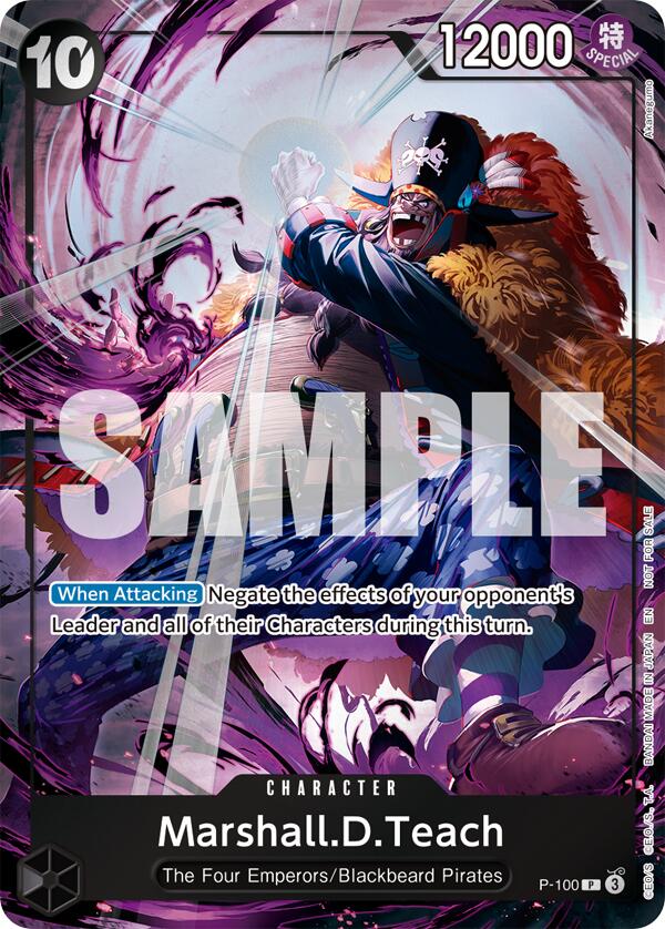 Marshall.D.Teach (Event Pack Vol. 8) [One Piece Promotion Cards] | Cards and Coasters CA