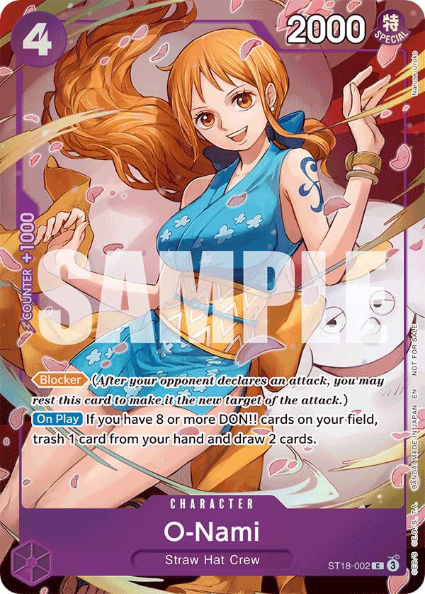 O-Nami (ST18-002) [Starter Deck: Film Edition] | Cards and Coasters CA