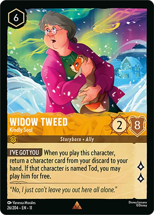 Widow Tweed - Kindly Soul (26/204) [Winterspell] | Cards and Coasters CA