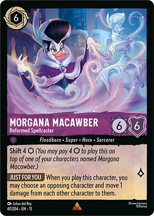 Morgana Macawber - Reformed Spellcaster (47/204) [Winterspell] | Cards and Coasters CA