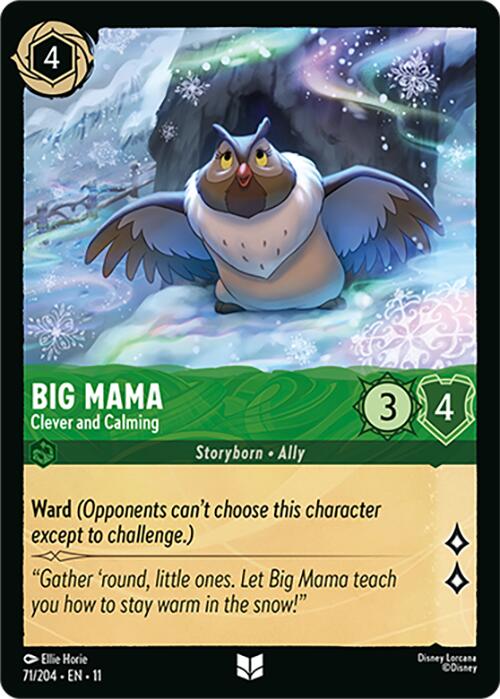 Big Mama - Clever and Calming (71/204) [Winterspell] | Cards and Coasters CA