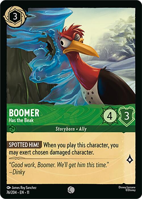 Boomer - Has the Beak (76/204) [Winterspell] | Cards and Coasters CA