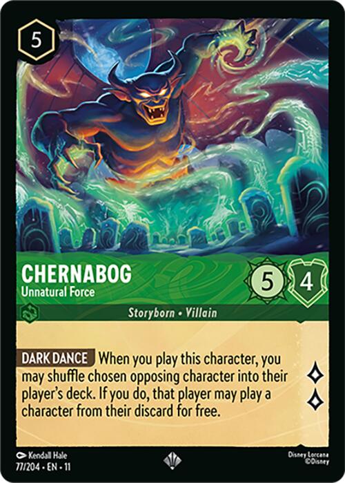 Chernabog - Unnatural Force (77/204) [Winterspell] | Cards and Coasters CA