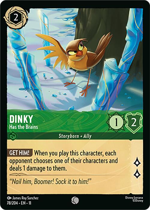 Dinky - Has the Brains (78/204) [Winterspell] | Cards and Coasters CA
