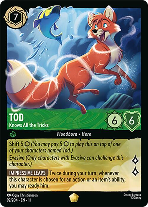 Tod - Knows All the Tricks (92/204) [Winterspell] | Cards and Coasters CA
