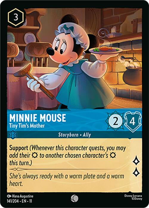 Minnie Mouse - Tiny Tim's Mother (141/204) [Winterspell] | Cards and Coasters CA