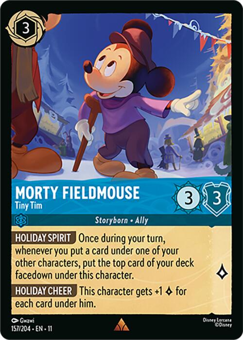 Morty Fieldmouse - Tiny Tim (157/204) [Winterspell] | Cards and Coasters CA
