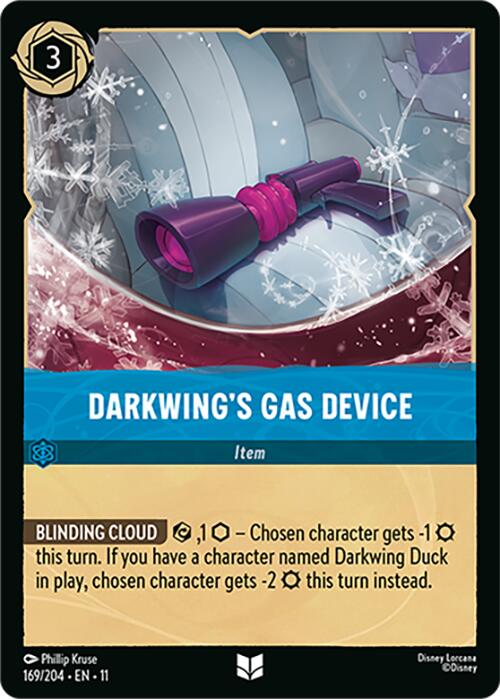 Darkwing's Gas Device (169/204) [Winterspell] | Cards and Coasters CA