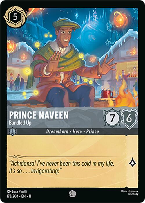 Prince Naveen - Bundled Up (173/204) [Winterspell] | Cards and Coasters CA
