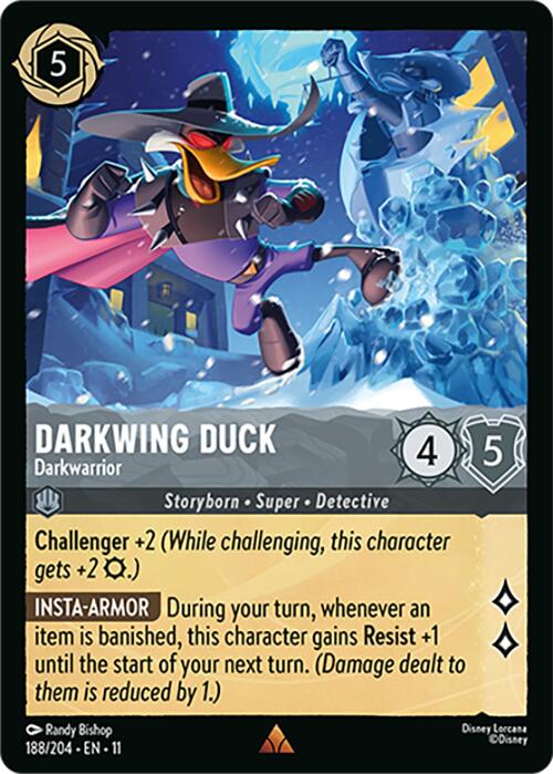 Darkwing Duck - Darkwarrior (188/204) [Winterspell] | Cards and Coasters CA