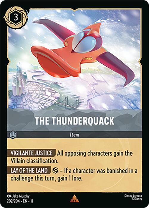 The Thunderquack (202/204) [Winterspell] | Cards and Coasters CA