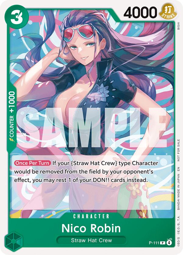 Nico Robin (Heroines Battle Pack) [One Piece Promotion Cards] | Cards and Coasters CA
