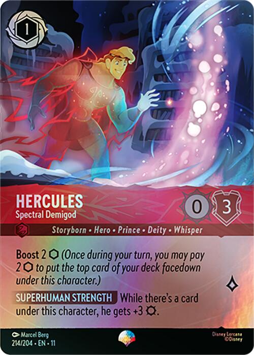 Hercules - Spectral Demigod (Epic) (214/204) [Winterspell] | Cards and Coasters CA