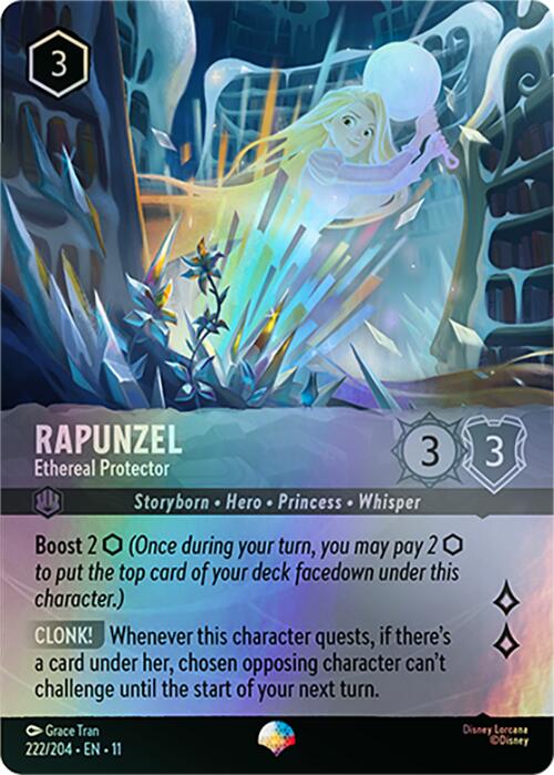 Rapunzel - Ethereal Protector (Epic) (222/204) [Winterspell] | Cards and Coasters CA