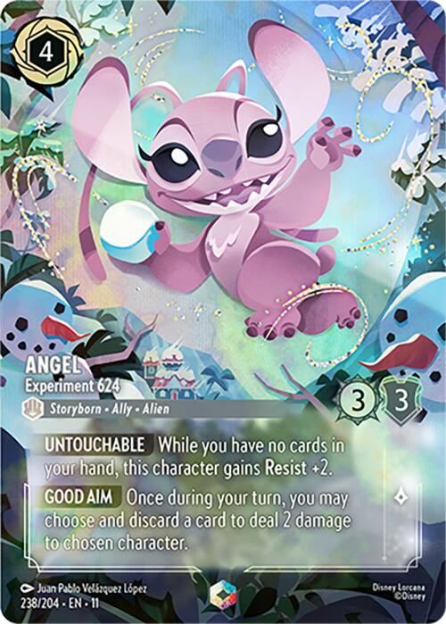 Angel - Experiment 624 (Enchanted) (238/204) [Winterspell] | Cards and Coasters CA