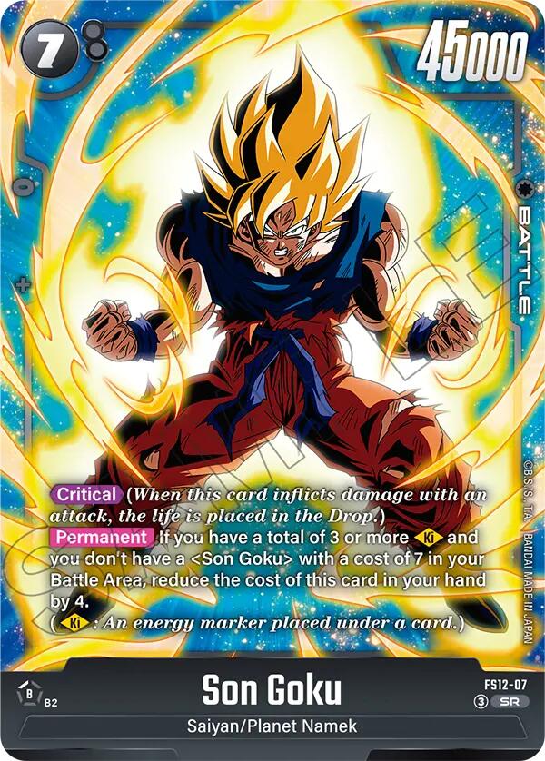 Son Goku (FS12-07) [Starter Deck EX: The Beat of Ki] | Cards and Coasters CA