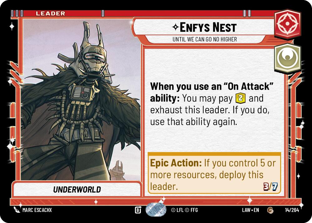 Enfys Nest - Until We Can Go No Higher (14/264) (14/264) [A Lawless Time] | Cards and Coasters CA